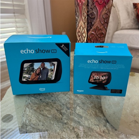 ❇️🆕🌟 BUNDLE DEAL!! Echo Show 5 (3rd gen) plus adjustable stand ❇️ - Picture 2 of 11